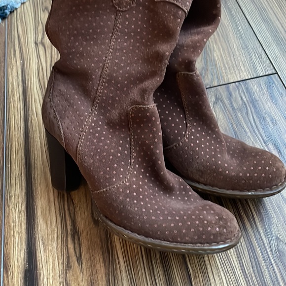 Born Dot Suede Boots - Picture 8 of 8